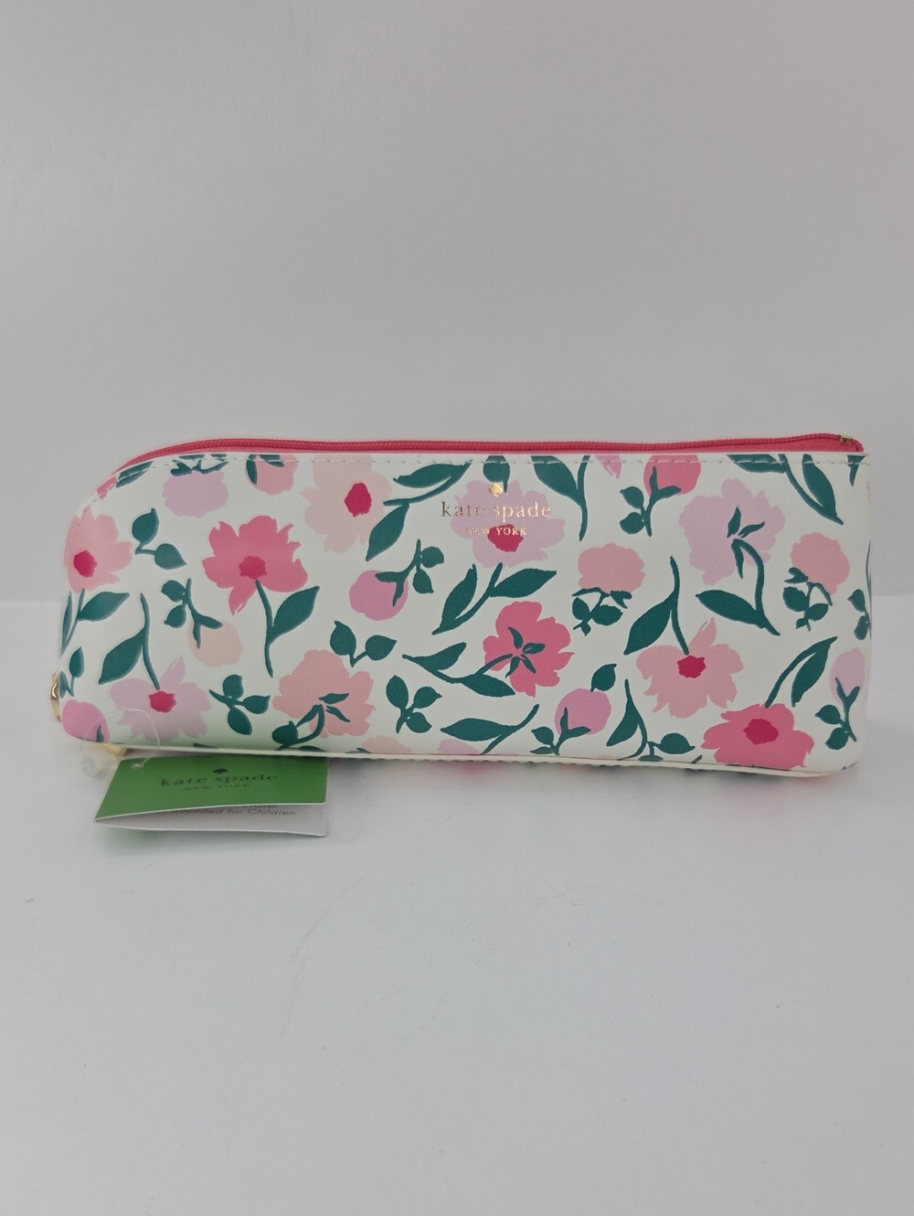 💕▪️Kate Spade▪️ White Flower Pencil Case